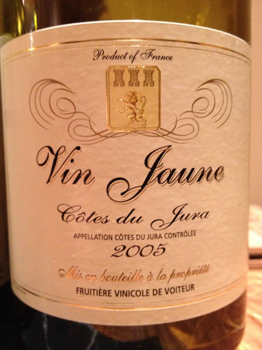 Vin Jaune Fruitière Vinicole de Voiteur 2005