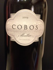 Cobos Malbec 2009